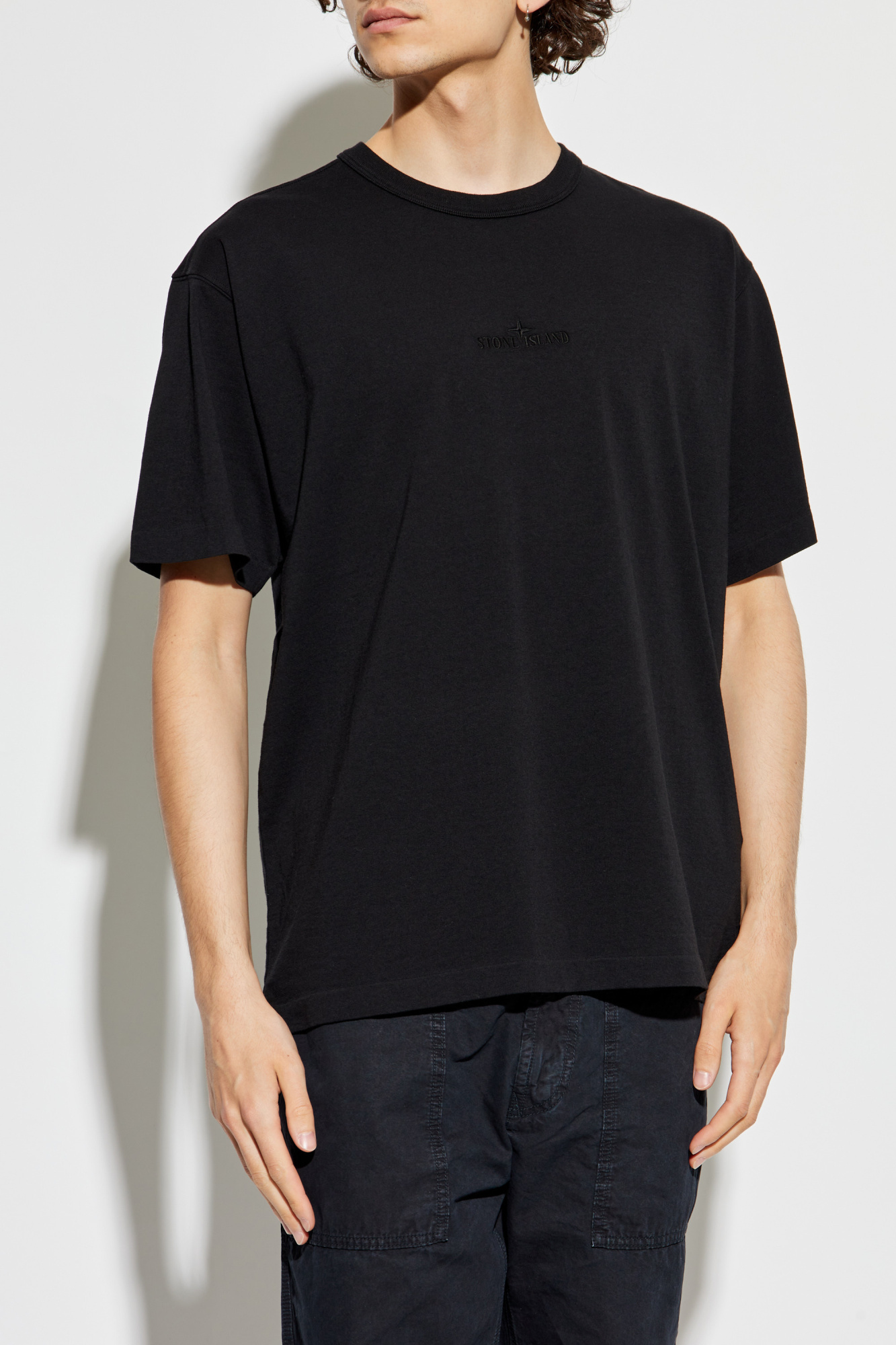 Stone Island T-shirt with logo | Men's Clothing | Vitkac Stone Island T-shirt with logo | Men's Clothing | Vitkac